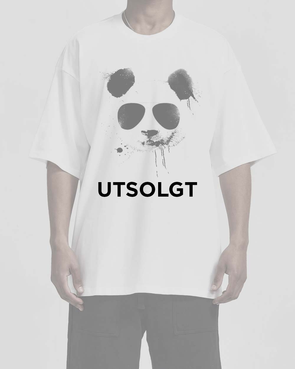 Cool Panda Oversized Tee