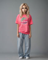 Electronic Summer CD Washed Tee Pink