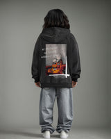 Gaga Washed Hoodie Faded Black