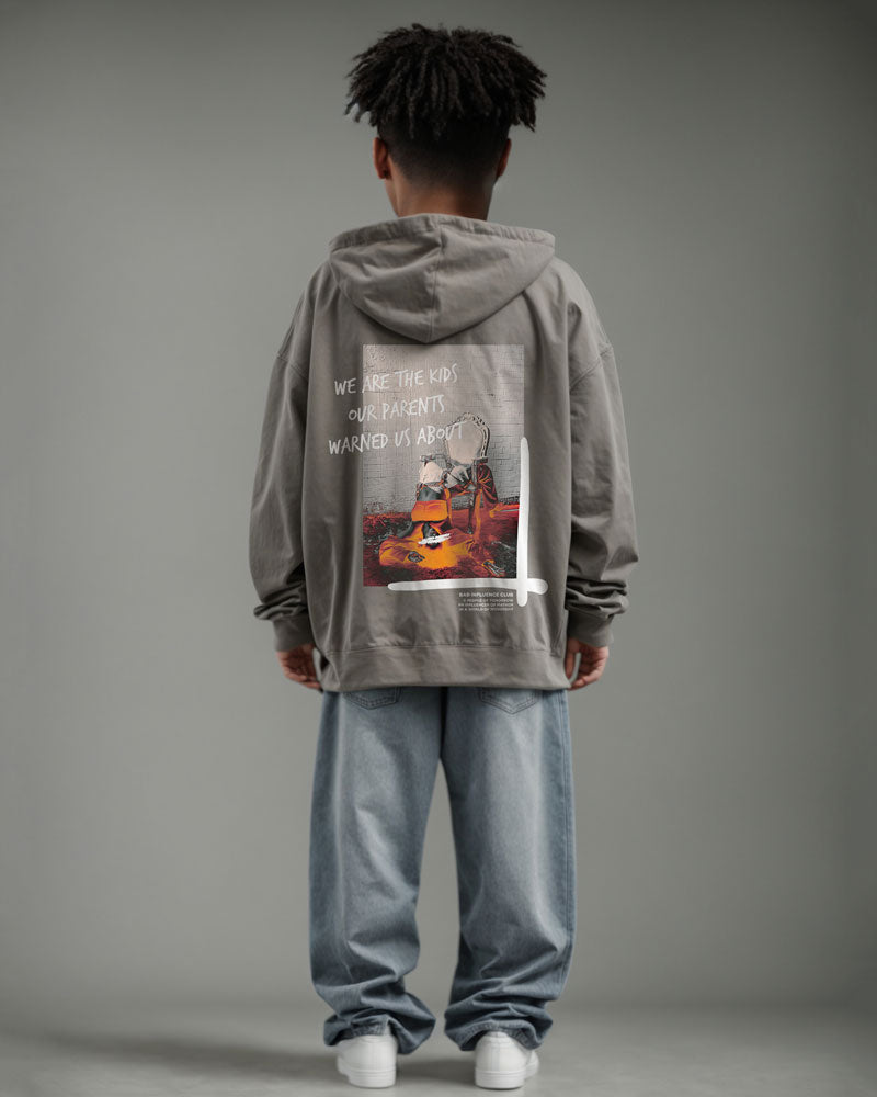 Gaga Washed Hoodie Friar Grey