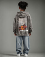 Gaga Washed Hoodie Friar Grey