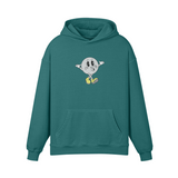Mr. Weirdo Hoodie Blueish Green