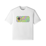 Electronic Summer Ticket Tee White