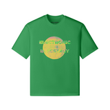 Electronic Summer Disco Tee Green