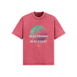 Electronic Summer CD Washed Tee Pink