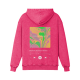 Electronic Beats Hoodie Pink