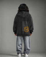 Warhol Washed Hoodie Faded Black