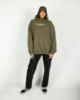 Warhol Washed Hoodie Olive