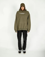 Warhol Washed Hoodie Olive