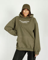 Warhol Washed Hoodie Olive