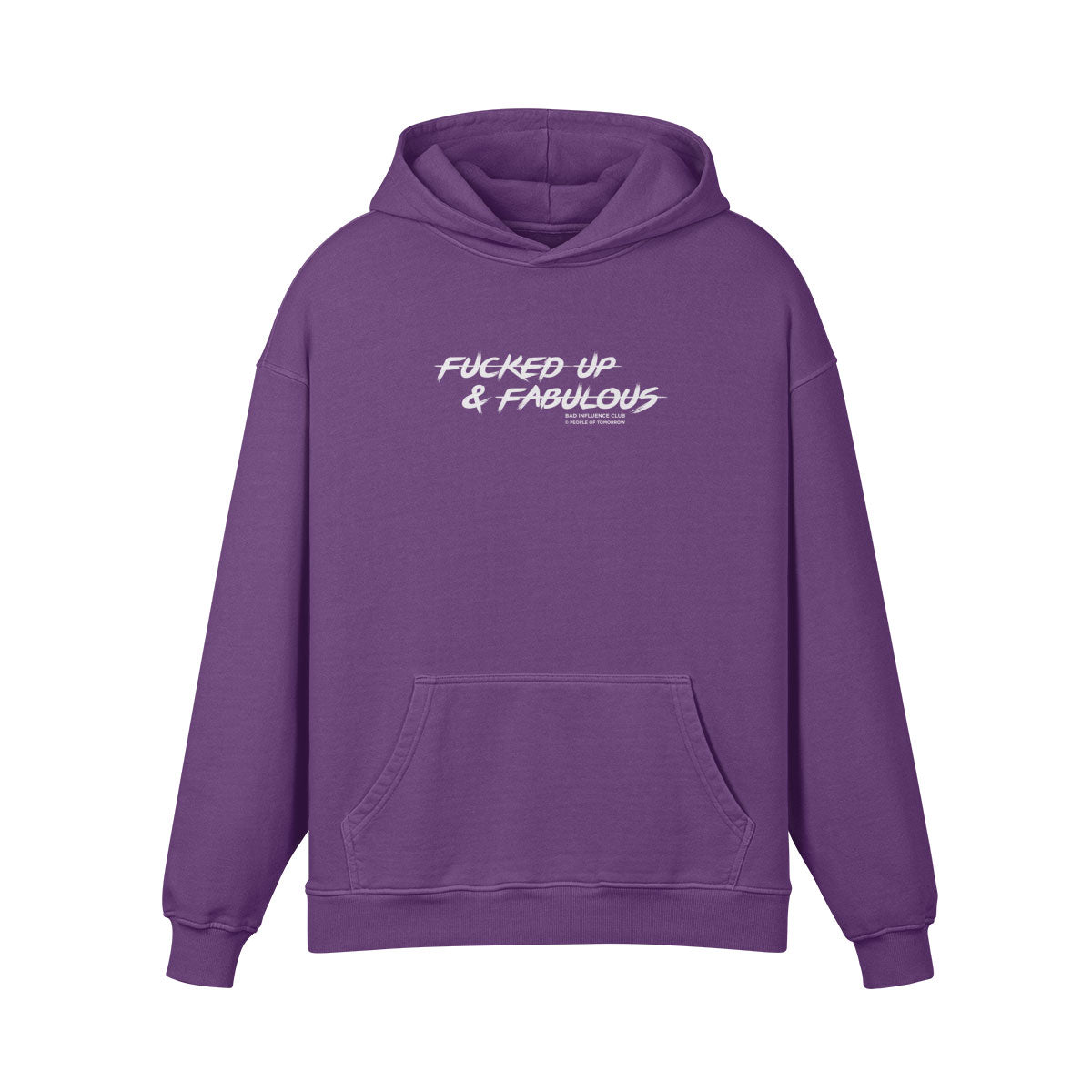Winehouse Washed Hoodie Purple