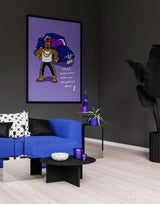 "Mujaffa" av Thea W. | Limited Edition Kunstplakat | People of Tomorrow
