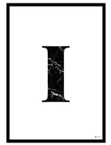 I – Marble Letter