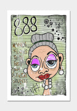"Abundance" (2023) av Thea W. | Limited Edition Kunstplakat | People of Tomorrow
