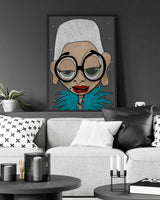 "Apfel" av Thea W. | Limited Edition Kunstplakat | People of Tomorrow