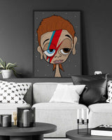 "Bowie" | av Thea W. | Posters & Kunstplakater | People of Tomorrow