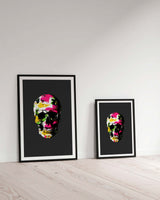 Colorful Skull – Black