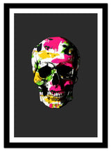 Colorful Skull – Black