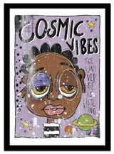 "Cosmic Vibes" (2023) av Thea W. | Limited Edition Kunstplakat | People of Tomorrow