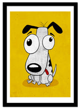 Dumb Dog – Yellow 50x70 cm