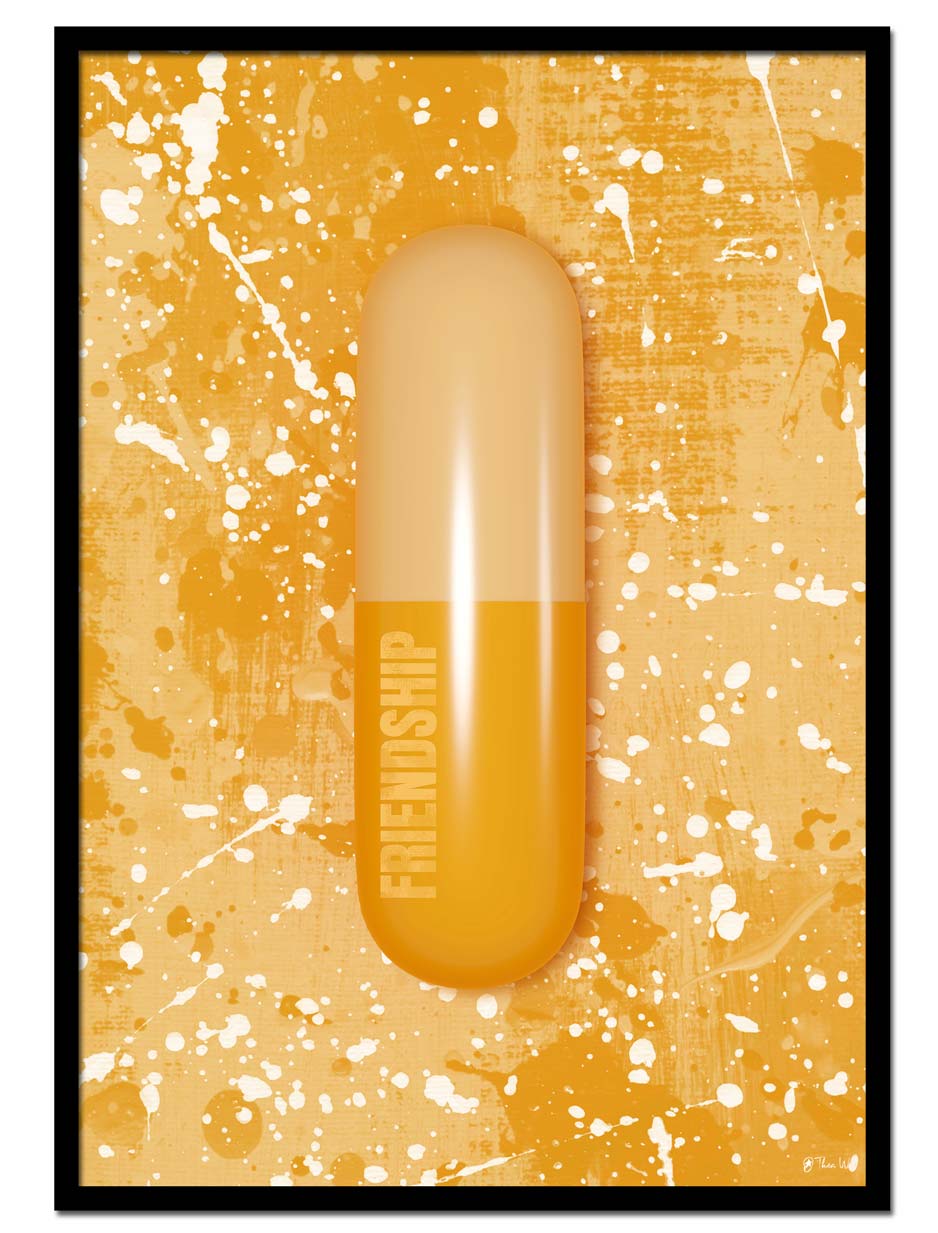 Happy Pill - Orange
