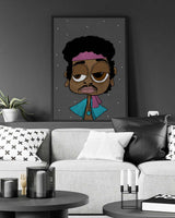 "Hendrix" | av Thea W. | Posters & Kunstplakater | People of Tomorrow