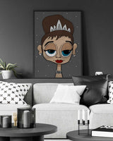 "Hepburn" | av Thea W. | Posters & Kunstplakater | People of Tomorrow