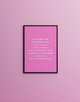 "Barbie Girl" av Thea W. | Open Edition Kunstplakat | People of Tomorrow