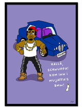 "Mujaffa" av Thea W. | Limited Edition Kunstplakat | People of Tomorrow
