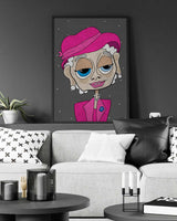 "Queen Elizabeth" | av Thea W. | Posters & Kunstplakater | People of Tomorrow