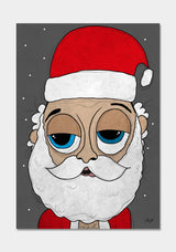 "Santa" av Thea W. | Limited Edition Kunstplakat | People of Tomorrow
