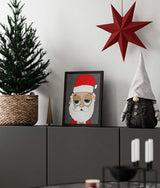 "Santa" av Thea W. | Limited Edition Kunstplakat | People of Tomorrow