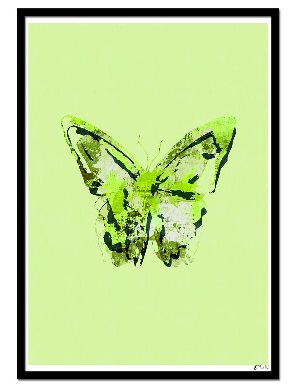Scattered Butterfly – Green