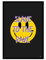 "Slave To The Rave" av Thea W. | Open Edition Kunstplakat | People of Tomorrow