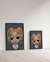 "Spears" av Thea W. | Limited Edition Kunstplakat | People of Tomorrow