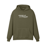 Winehouse Washed Hoodie Olive