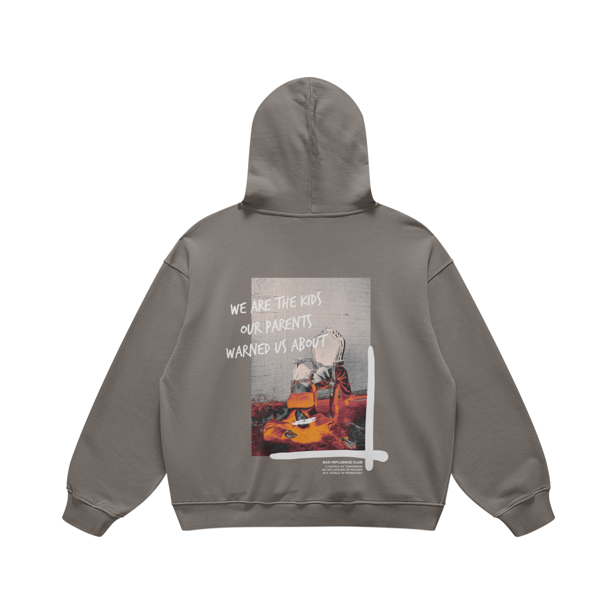 Gaga Washed Hoodie Friar Grey