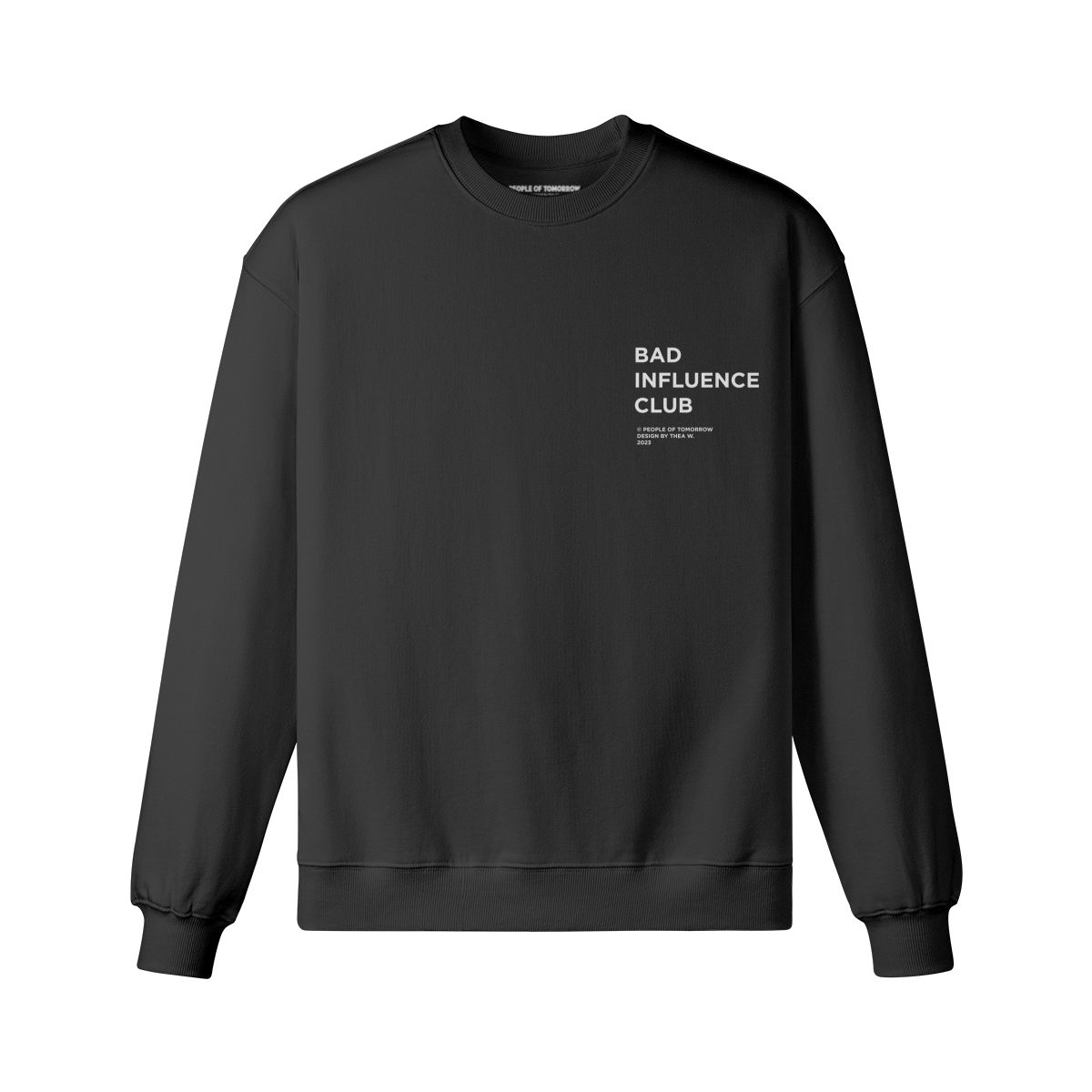Nas Crewneck Black