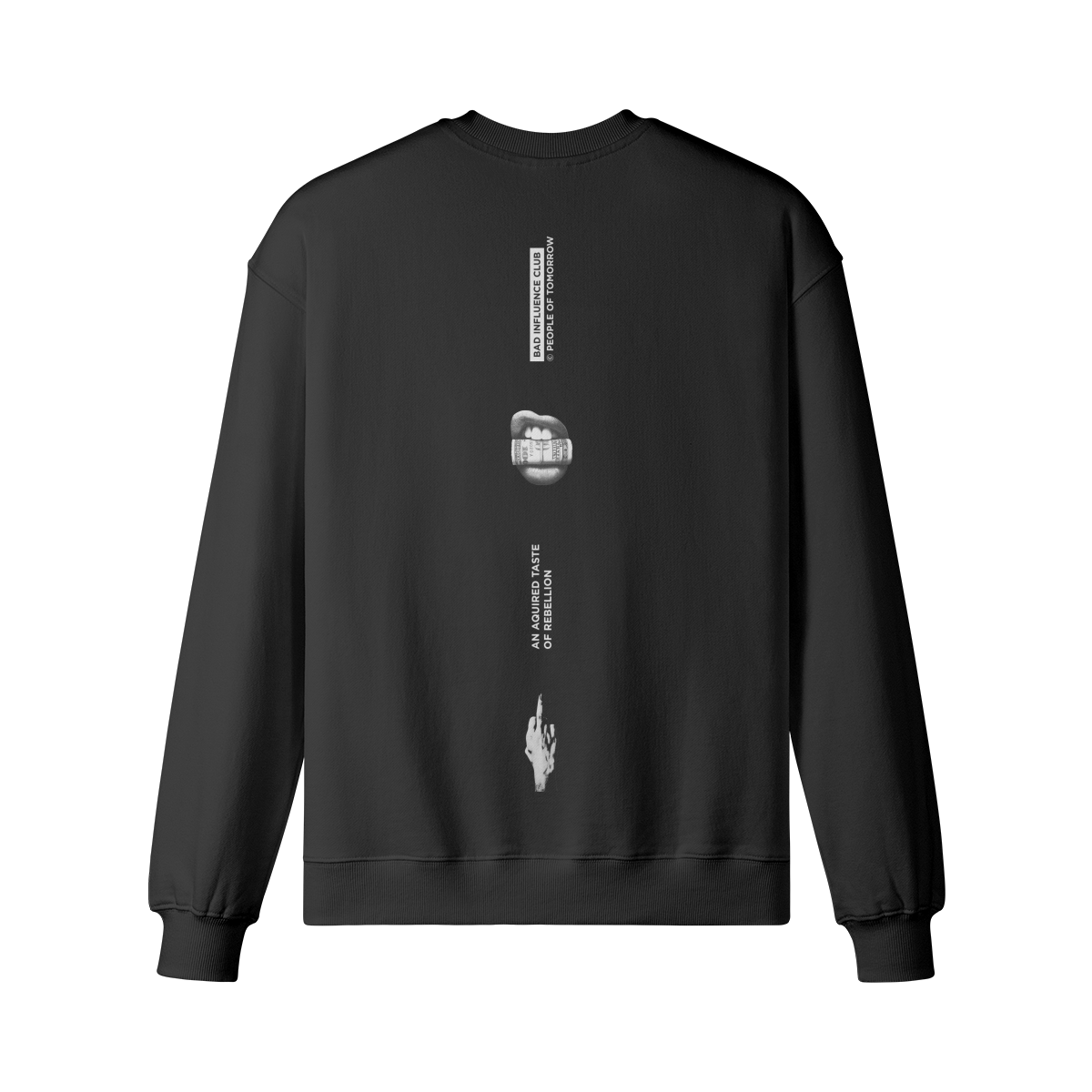 Nas Crewneck Black