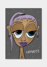 "Yoga Girl" – Purple Special Edition | Thea W. | People of Tomorrow