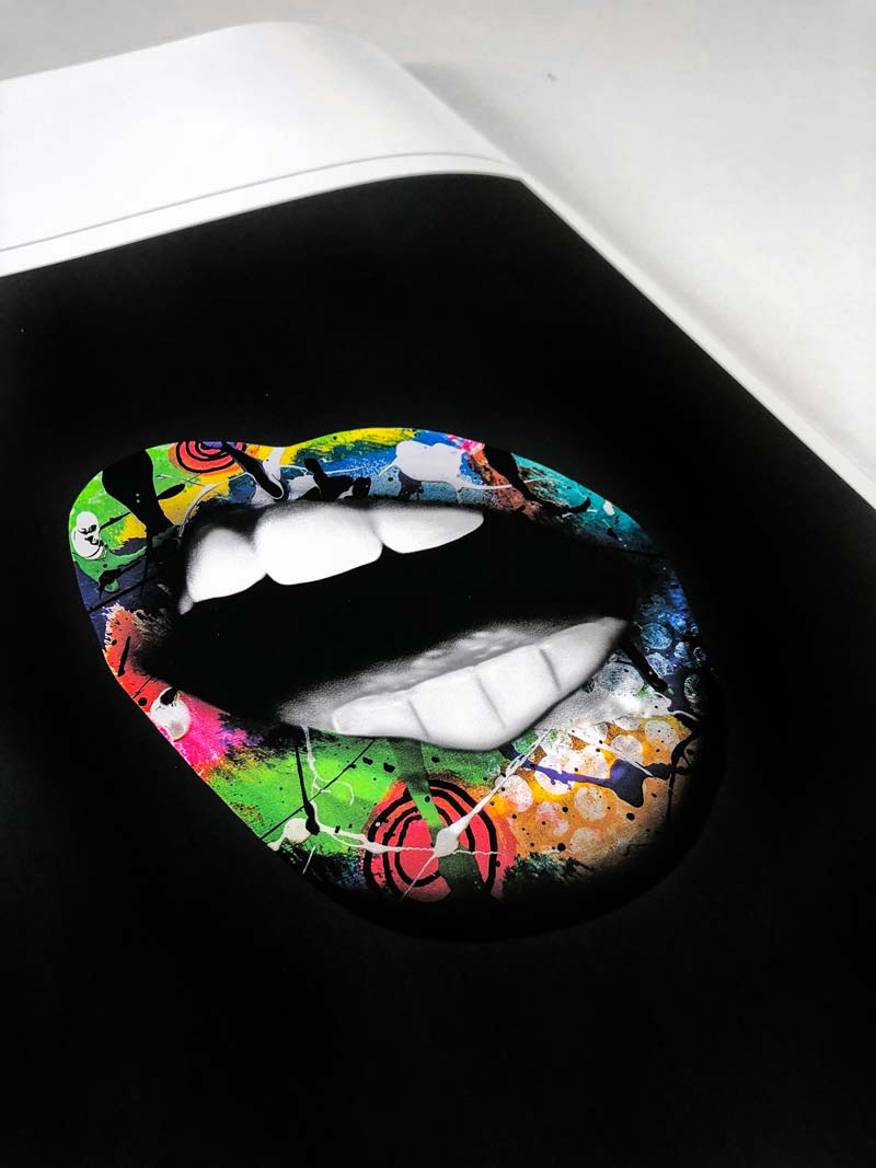 Colorful Mouth – Black
