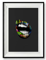 Colorful Mouth – Black