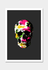Colorful Skull – Black