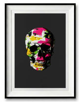 Colorful Skull – Black