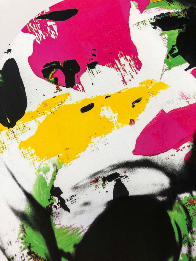 Colorful Skull – White