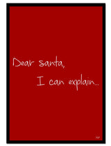 Dear Santa – Red