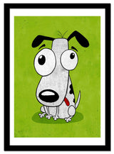Dumb Dog – Green 50x70 cm