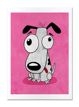 Dumb Dog – Pink 50x70 cm