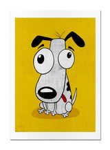 Dumb Dog – Yellow 50x70 cm