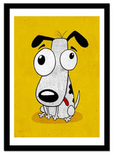 Dumb Dog – Yellow 50x70 cm